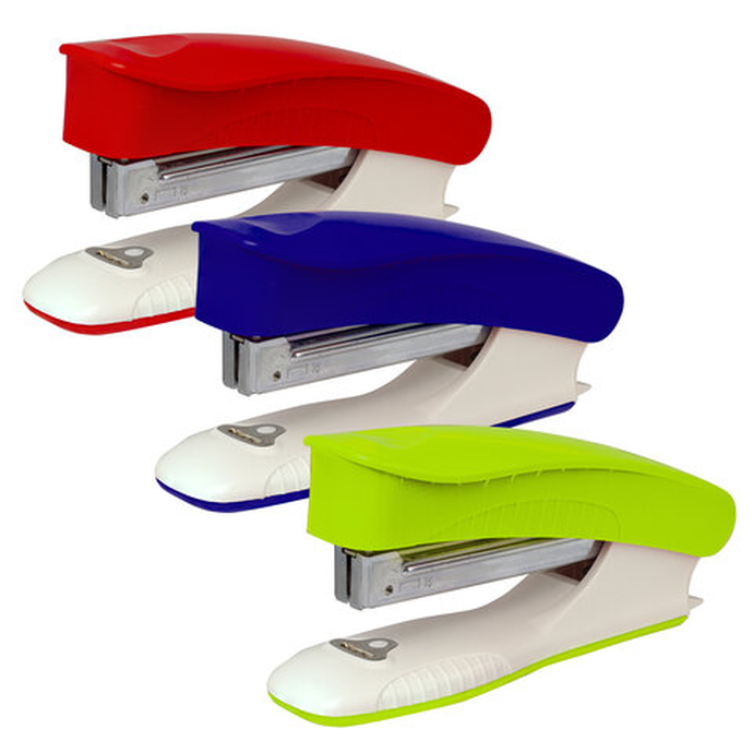 Степлер № 10 BRAUBERG METROPOLIS, до 20 листов, с антистеплером