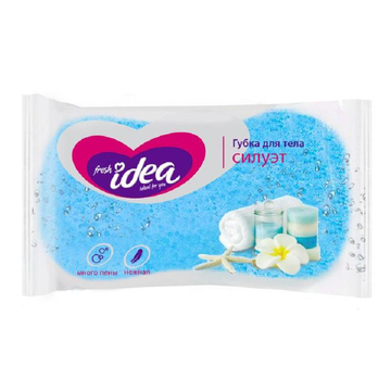 Fresh idea  губка д/тела СИЛУЭТ (Крупнопористый поролон, форма "8", 140*90*50) *30