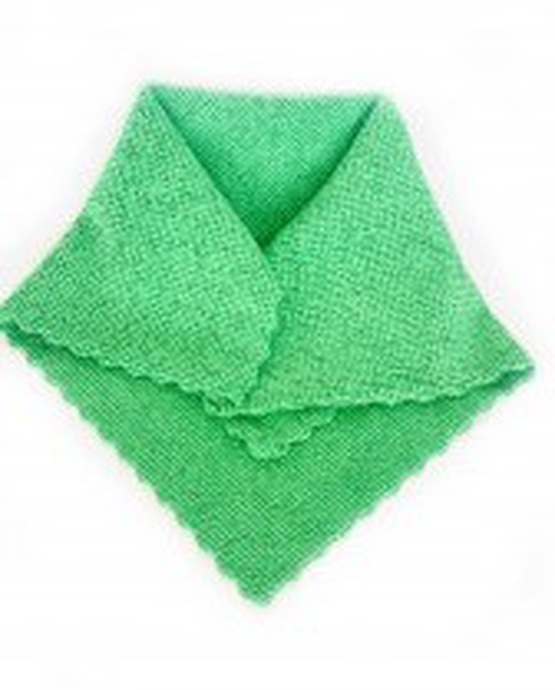 Салфетка из микрофибры 29х29 Ultra 180 пл зеленая КП