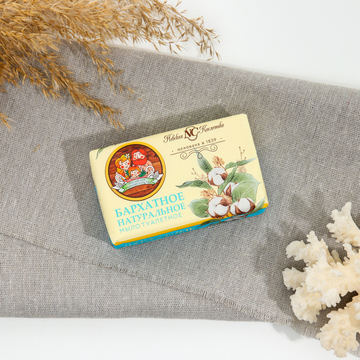 Н/к  Мыло     БАРХАТНОЕ          180гр.     *12*36*3888