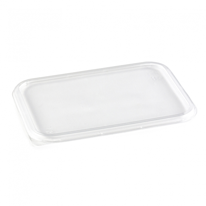 Крышка для контейнера одноразового пластикового 186*132/вл.300 (контейнер 9870)