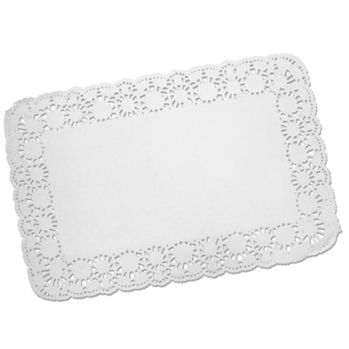 Салфетка бумажная с ажурным краем DECO прям. 35х45(250шт.) фасовка индустриальная 3000шт.в коробке