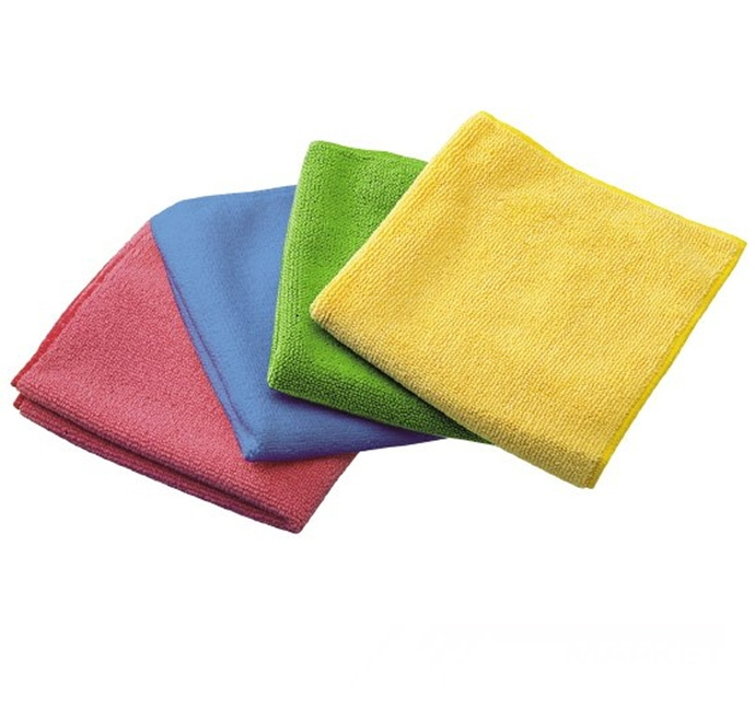 Тряпка микрофибра 75х100 желтый арт.250, ультразвук