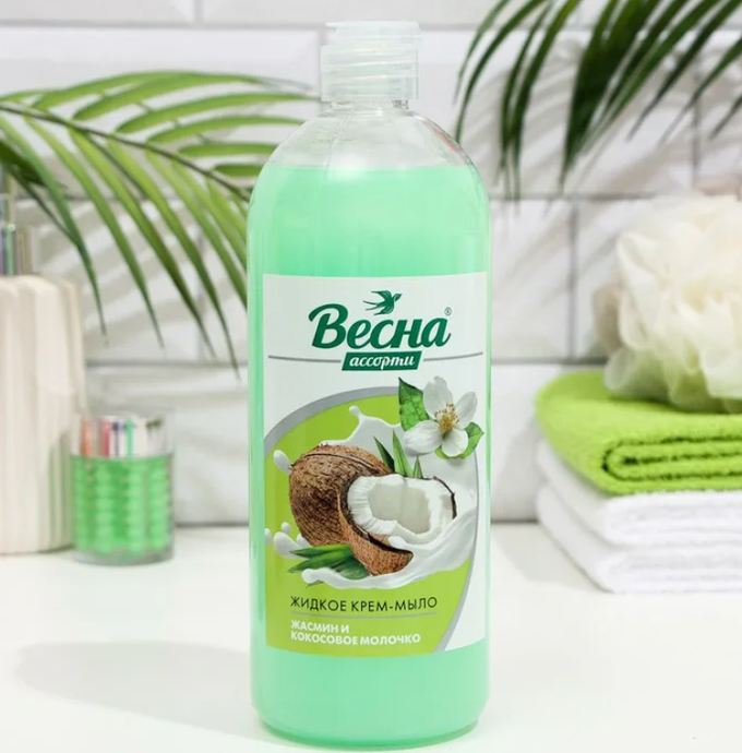 МЖ ВЕСНА Ассорти жасмин и кокосовое молочко 850 мл арт. 5228