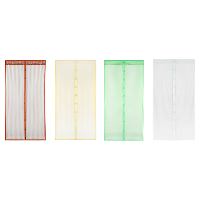 VETTA Занавеска магнитная антимоскитная на дверь 100x210см, 4 цвета