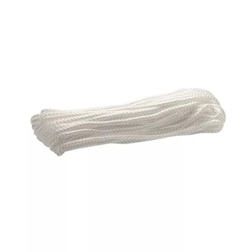 Шнур бельевой жесткий высокопрочный белый (20 метров)