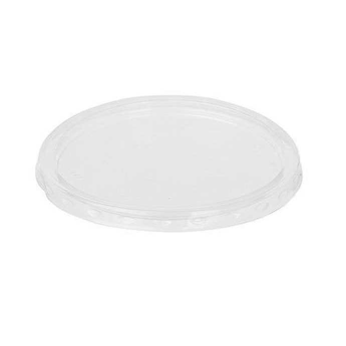 Крышка для контейнеров д-115 мм, высота  8мм, прозрачная ПП