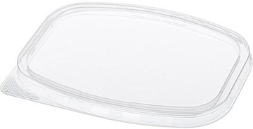 Крышка для контейнеров 139х102мм, прозр ПП*100/500