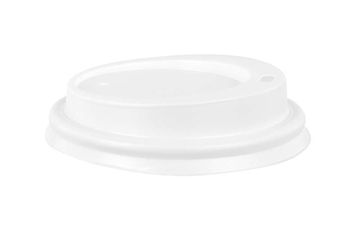 Крышка для стакана d 80мм белая без носика*100/1000