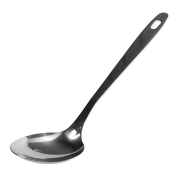 ЛОЖКА ГАРНИРНАЯ нерж.ручка 20см "Luxstahl"[C4-06]