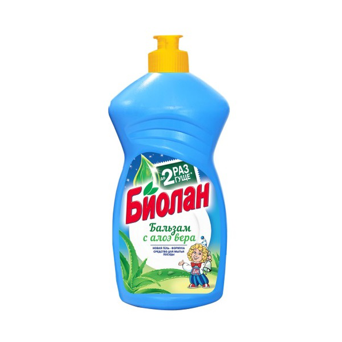 БИОЛАН д/посуды 450 мл. Бальзам Алоэ вера