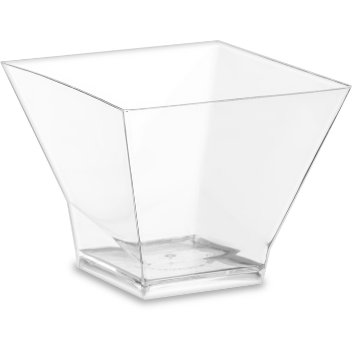 Чашка фуршетная Пагода 120мл 67х67 мм ПС прозрачная