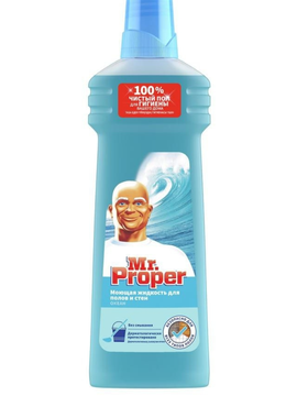 MR PROPER Моющая жидкость для уборки Универсал Океанская свежесть 750 мл (ОСТ.70)