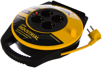 IEK Удлинитель на кат. 4*10м УК 10 с термозащ. 3*10