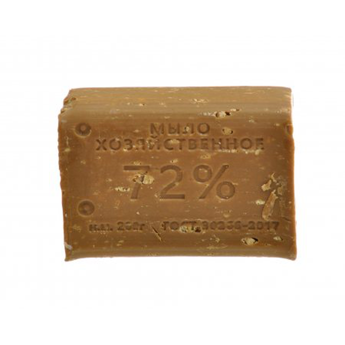 Мыло хозяйственное 72% 200г ГОСТ 30266-2017 б/уп