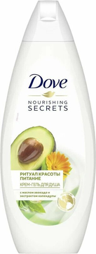 Дав Гель д/душа Ритуал Красоты  Питание (Авокадо)/250мл 6*12* /288/2304/