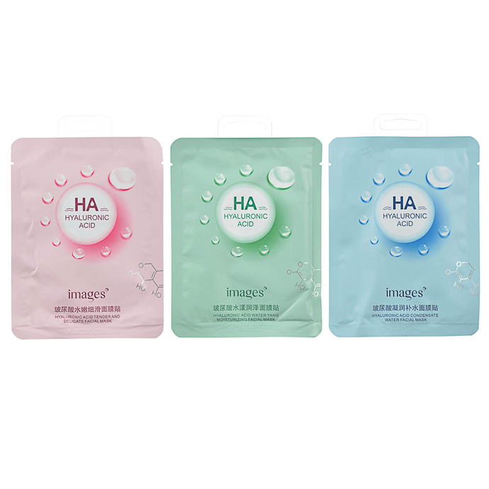 Фабрик Косметик Шелковая тканевая маска д/лица с Гиалуроновой кислотой 25гр.   *5*20    /200