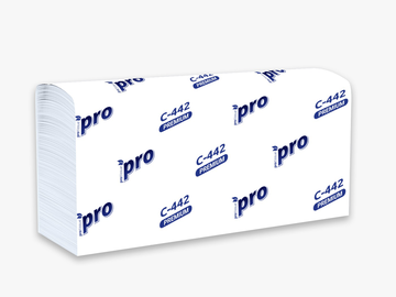 Полотенца бумажные листовые PRO  200л.2сл  Zсл./ вл.21 С442