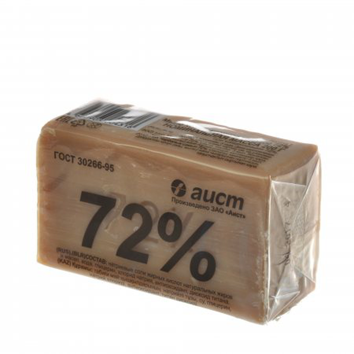 Мыло хозяйственное 72% 200 гр. АИСТ