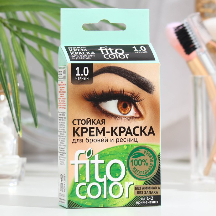 Краска д/бров,рес.FITOCOLOR 1.0 Черная