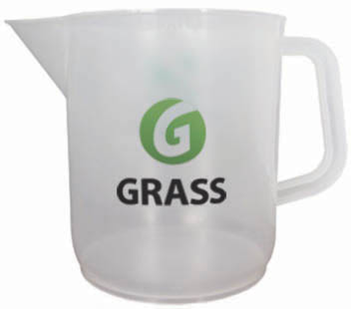 Кружка мерная 1 л с логотипом GRASS (ГраСС), ST-0101