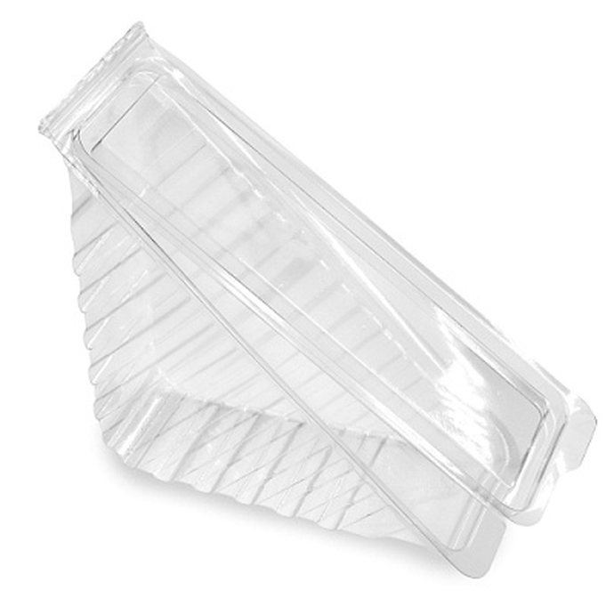Контейнер 3х сл. с совмещ. крыш. треуг. (для сэндвичей) ПЭТ СпК-1907 166х80х59мм цвет прозр