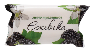 Мыло туалетное 100г КМЗ СТАНДАРТ "Ежевика", ш/к 92082 (ЧЗ)