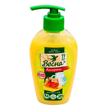 МЖ крем-мыло 'ВЕСНА Ассорти' молоко и мед 280 мл арт. 5101