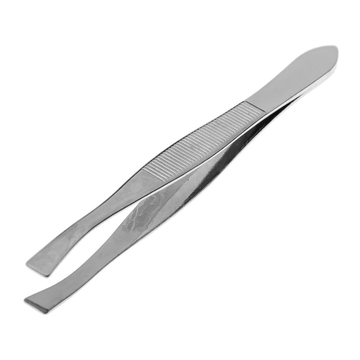 ЮниLook Пинцет для бровей, металл, 9,2см, хром, 21B634