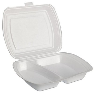 Ланч-бокс ВПС 2-секции *200 (257*206*(35,30)) в полиэтилене