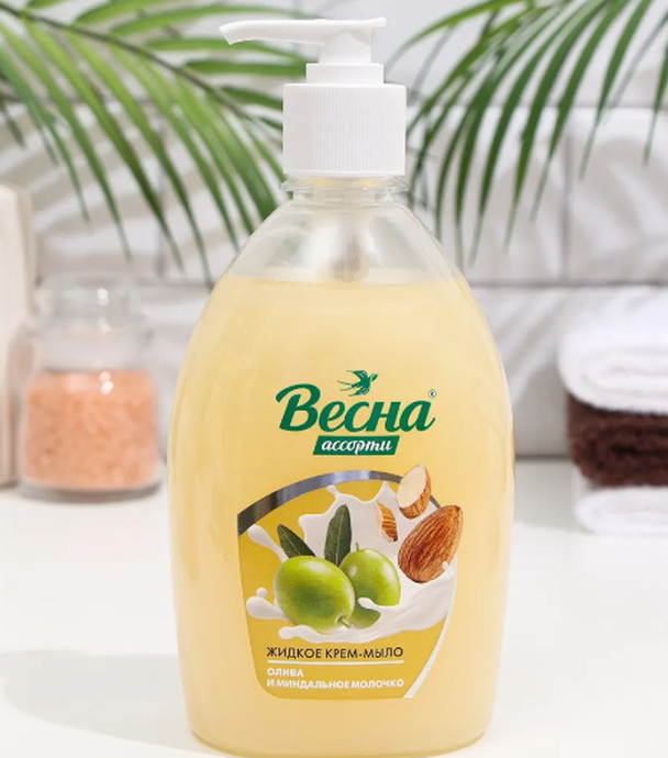 МЖ ВЕСНА Ассорти олива и миндальное молочко 500 мл арт. 5218