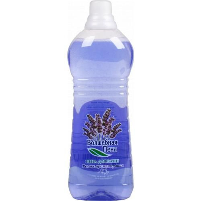 Волшебная Пена Пена д/ванн Ароматерапия Релакс (Лаванда)  1000 гр.  *6*12
