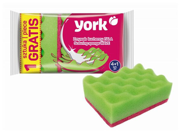 Губки для посуды Волна YORK 5шт.