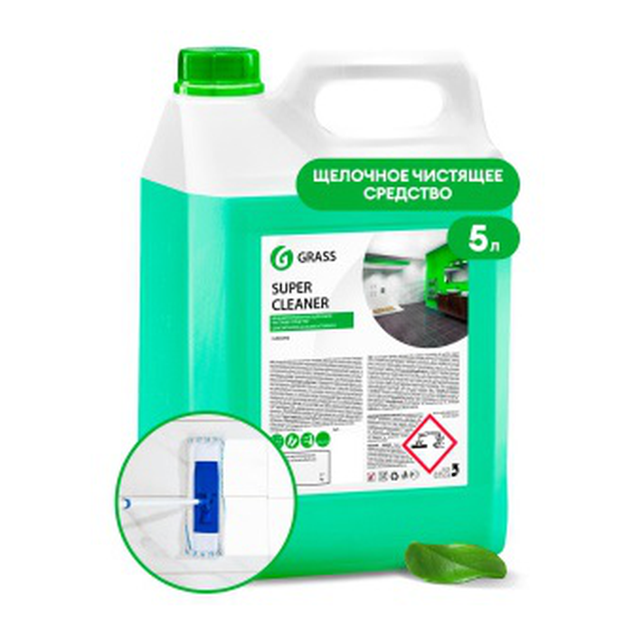 Чистящее средство GRASS "Super Cleaner" (канистра 5,8кг) вл. 4, 125343