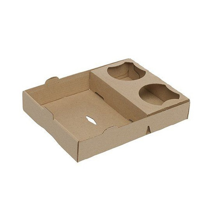 Держатель для 2-х стаканов+поднос 240*170*40 МГК*50