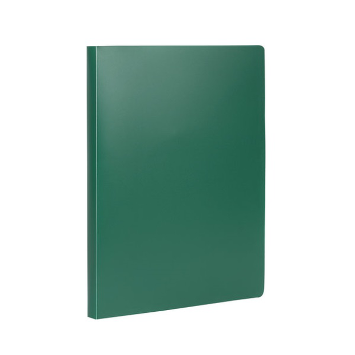 Папка на 2х  кольцах STAFF, зеленая  до 170 листов