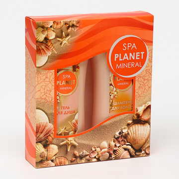 Подарочный набор SPA  MINERAL жен (шампунь+гель для душа)