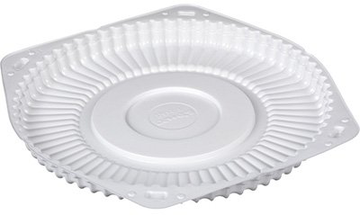 Контейнер для тортов круглый "Т245Д", d 242 мм, высота 20 мм, 150 шт в коробке