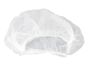 Шапочка шелк-флис белая*100/1000