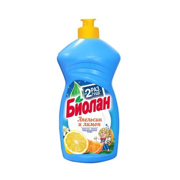 СР-ВО Д/ПОСУДЫ БИОЛАН БАЛЬЗАМ АПЕЛЬСИН И ЛИМОН 450 МЛ 1*20