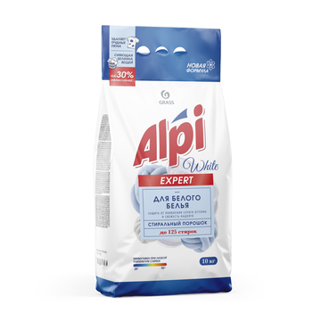 Синтетическое моющее средство порошкообразное Alpi Expert WHITE 10 кг, 126021