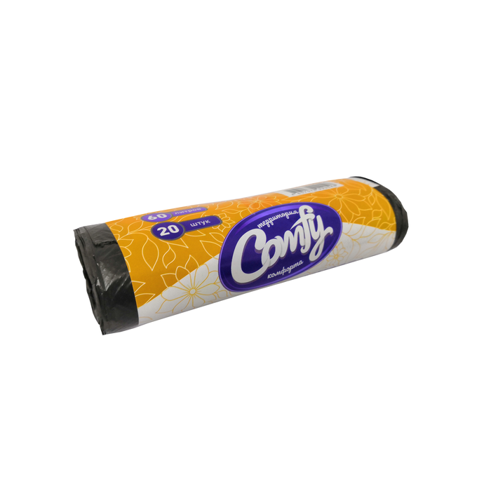 Мешки для мусора "Comfy" 60 л/20 шт   вл. 48