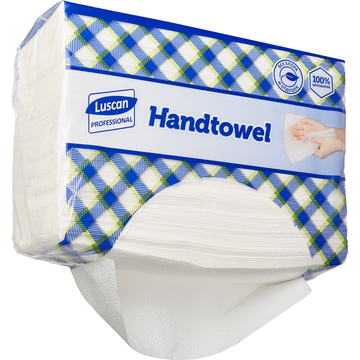 Полотенца бумажные д/дисп Luscan Professional Z сложения 2 сл. бел цел.200 л., вл.20