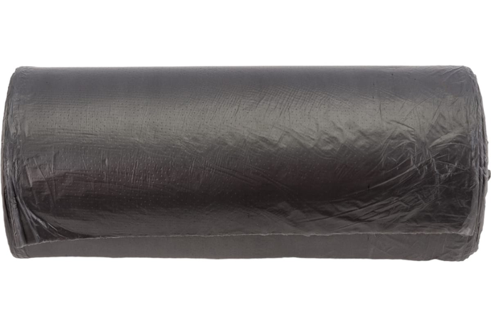 Мешки мусорные 60 л (50шт) 6 мкн черн в рулоне 53*63 ПНД Homeon