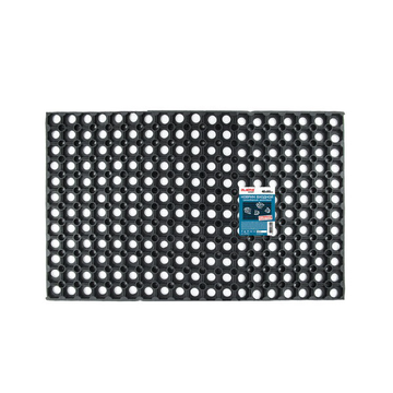 Коврик входной резиновый грязесборный, ячеистый,толщина 16 мм, 40*60 см. Лайма Эксперт