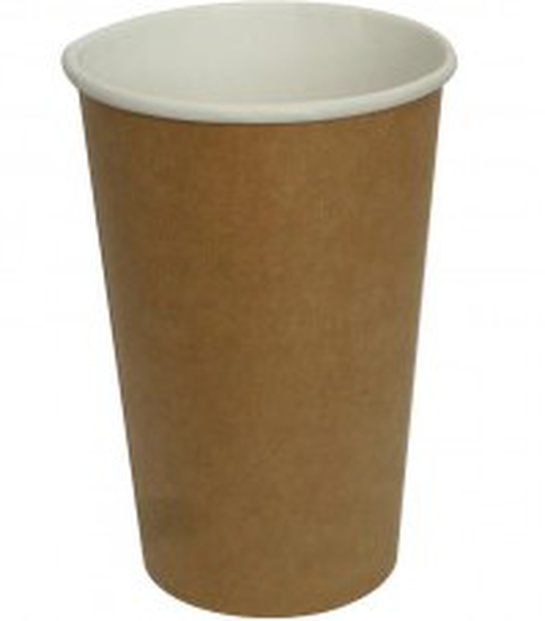Стакан 400 мл для гор. напит. Крафт С*100