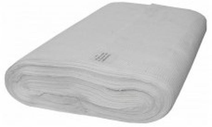 Вафельное полотно 40 см отбеленное плотн 125 /50 м