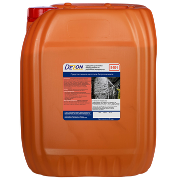 Дезон E101,22,0 кг.(20л.) Средство для мойки оборудования из различных материалов, кислотное,пенное