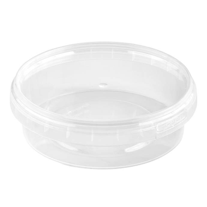 Банка с крыш. круглая с кз ПП 1213КП 285мл D=122мм цвет прозр. ОЗЛП/ВЗЛП (х225)