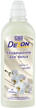 Дезон L103, 1,0 л. Шелк и орхидея  ( Кондиционер для белья)